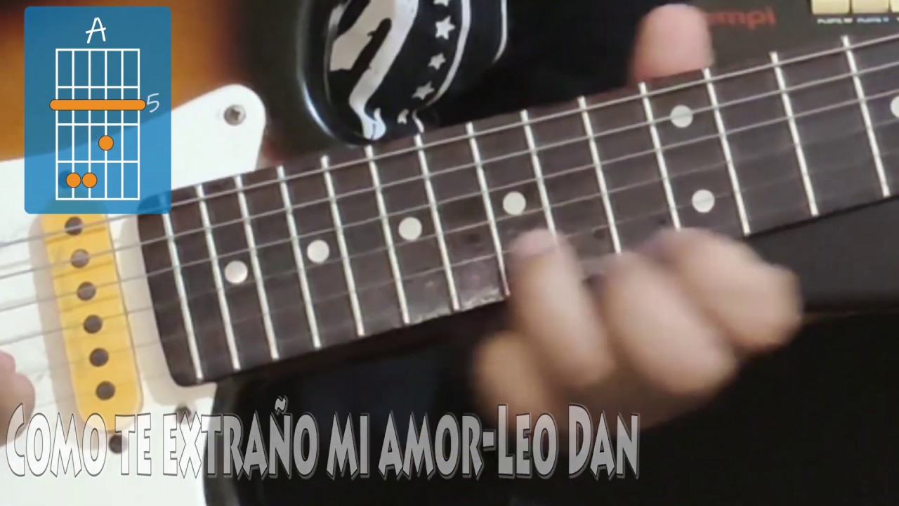 Como tocar :Como te extraño mi amor de Leo Dan
