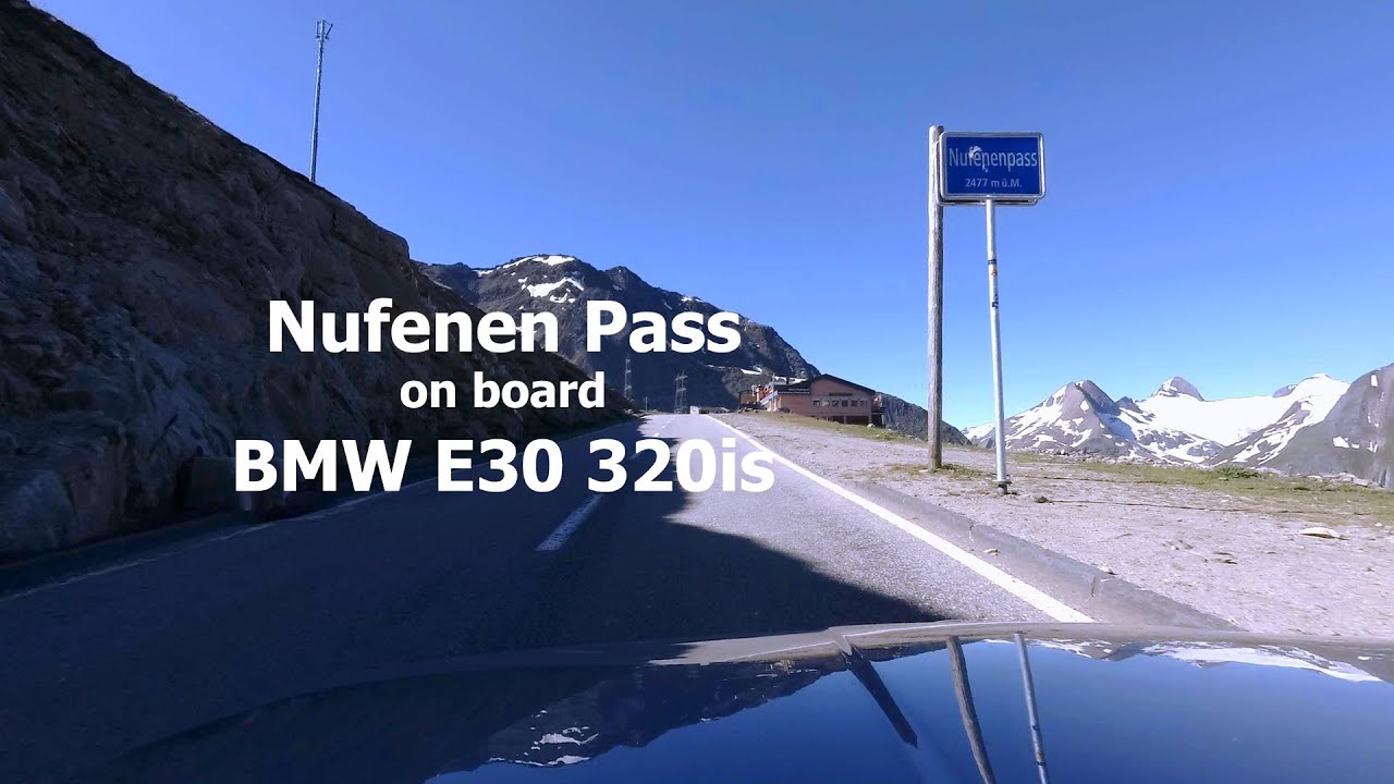 Alpine Roads 2020: Nufenen Pass in BMW E30 (S14)