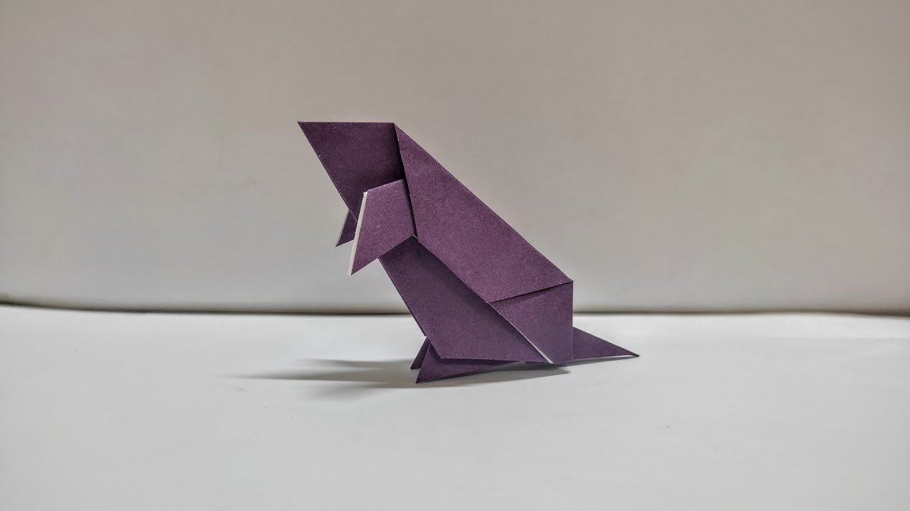 Origami Mole Easy - How to make a paper Mole Easy step by step