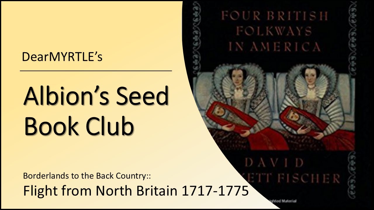 Book Club: Borderlands to the Back Country: Flight from North Britain 1717-1775