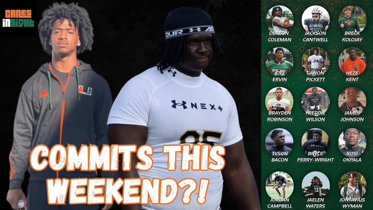 Who is visiting Miami this weekend? FULL BREAKDOWN