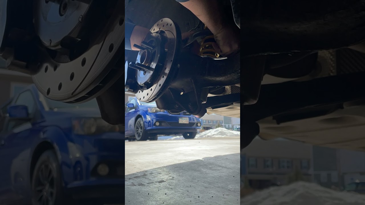 2006 R53 Mini Cooper S ST XTA rear Coilovers adjustment.
