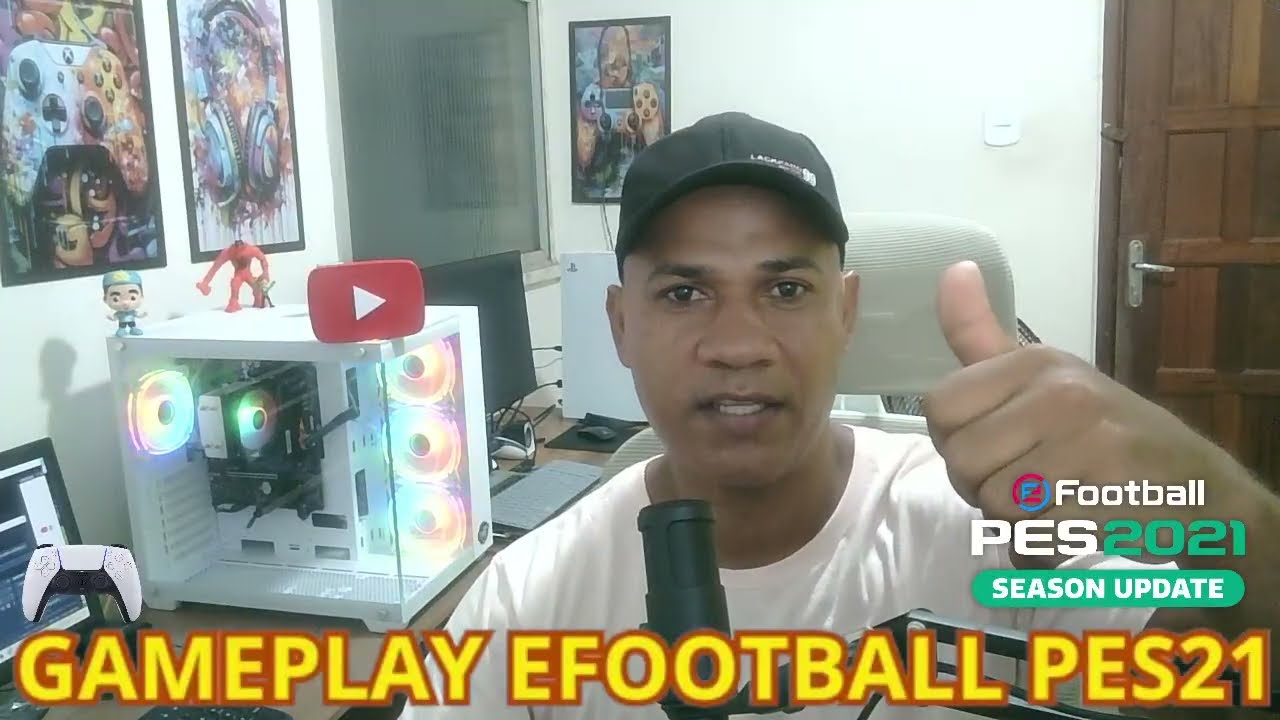 O PEIXE SAI COM A VITORIA NA GAMEPLAY EFOOTBALL PES 21🎮⚽