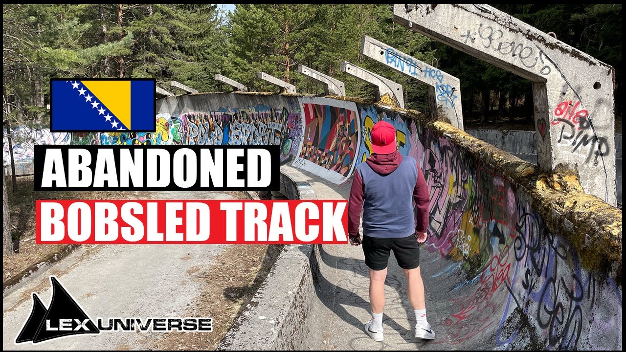 Abandoned Bobsled Track near Sarajevo (Pretty Chilling)