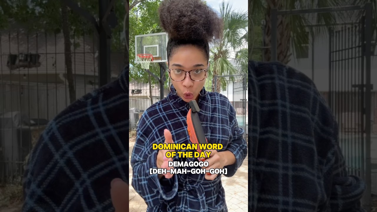 Dominikańskie słowo dnia: Demagogo 🇩🇴