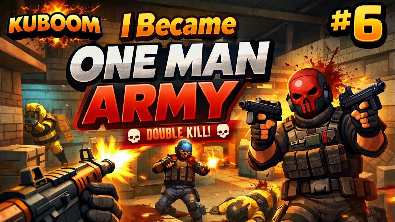 I played Individual death match Mode! KUBOOM Gameplay #6