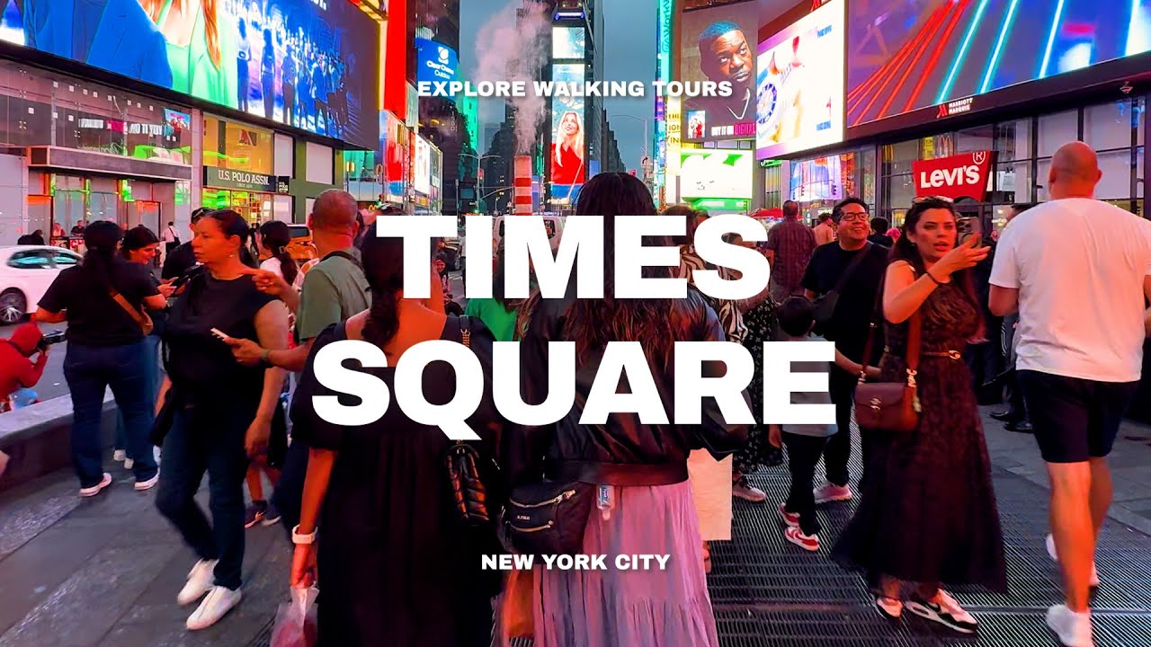 Times Square After Dark | NYC Night Walk in the Heart of Manhattan