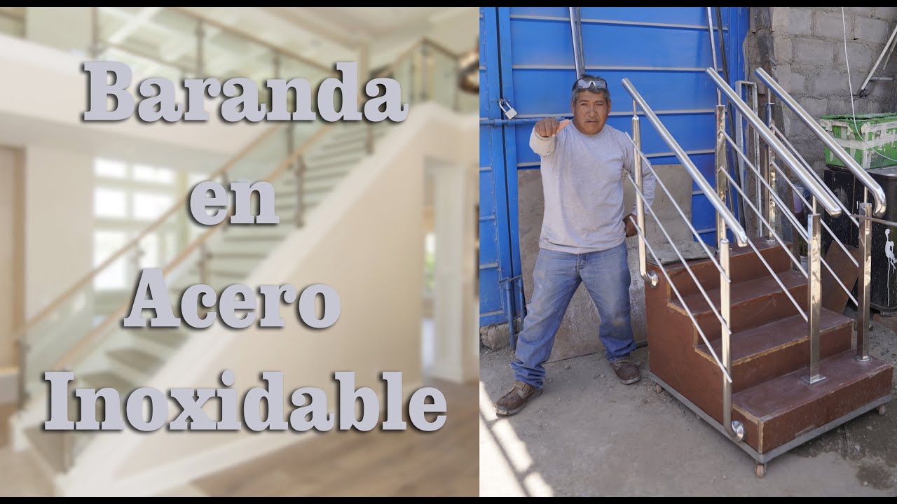 Baranda en Acero Inoxidable. Soldadura Tig. Proceso de Pulido Roberto Huaranca 969488613 Arequipa