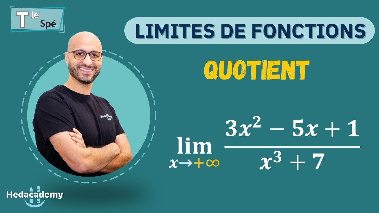 Limites de fonctions - Quotient de polynômes