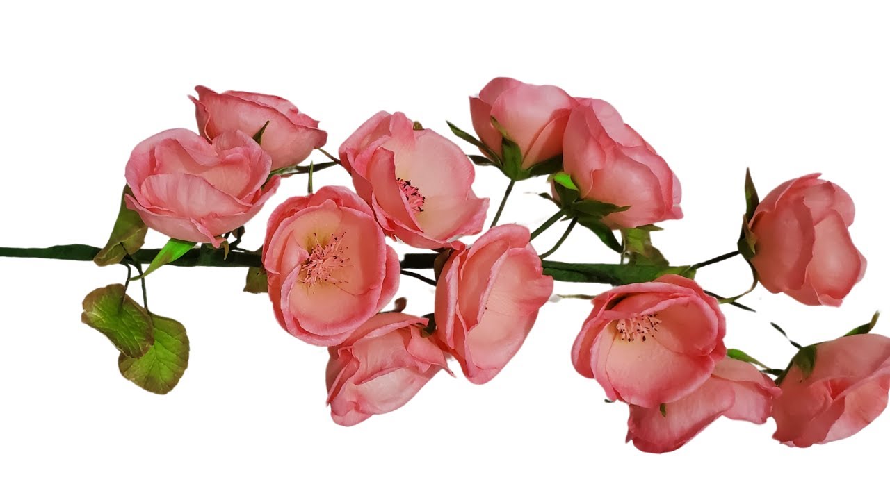 FOAMIIRAN HAND MADE FLOWERS DIY# HOW TO MAKE FOAMIRAN FLOWERS