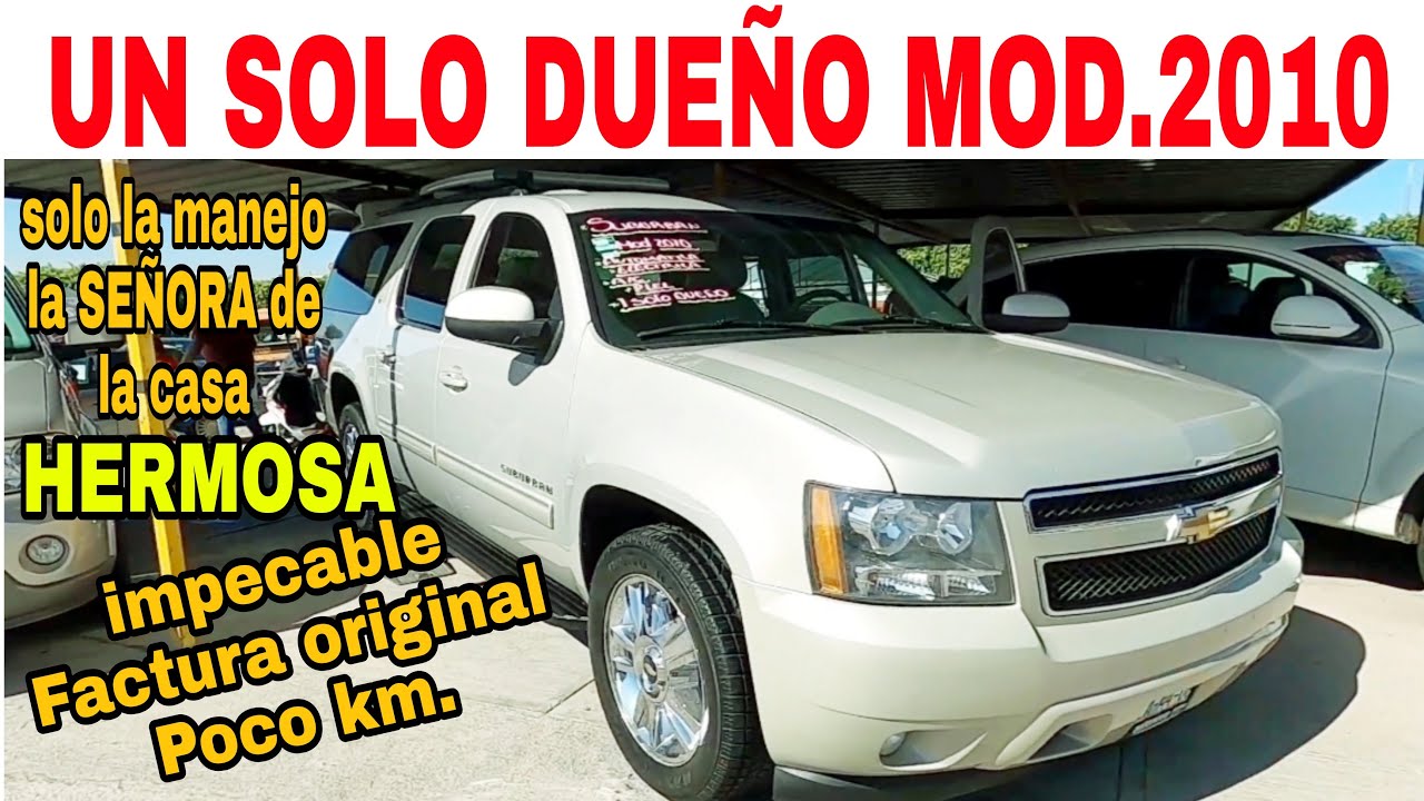 Chevrolet SUBURBAN camionetas en venta tianguis de autos usados MEJORES CAMIONETAS familiares