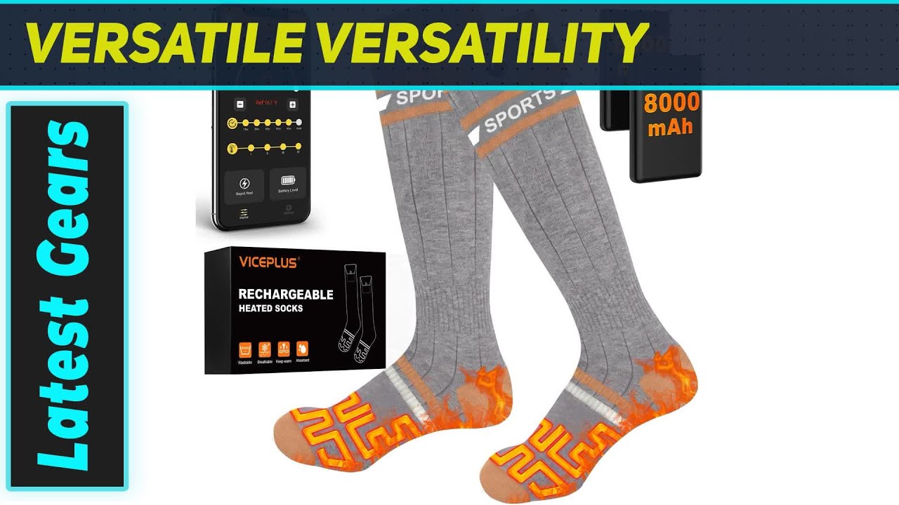 VICEPLUS Heated Socks: The Ultimate Winter Warmth Game-Changer