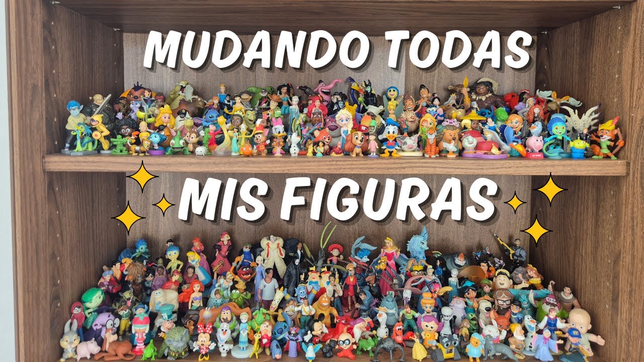 ¡Me Mudo con TODAS mis Figuras! 🧳