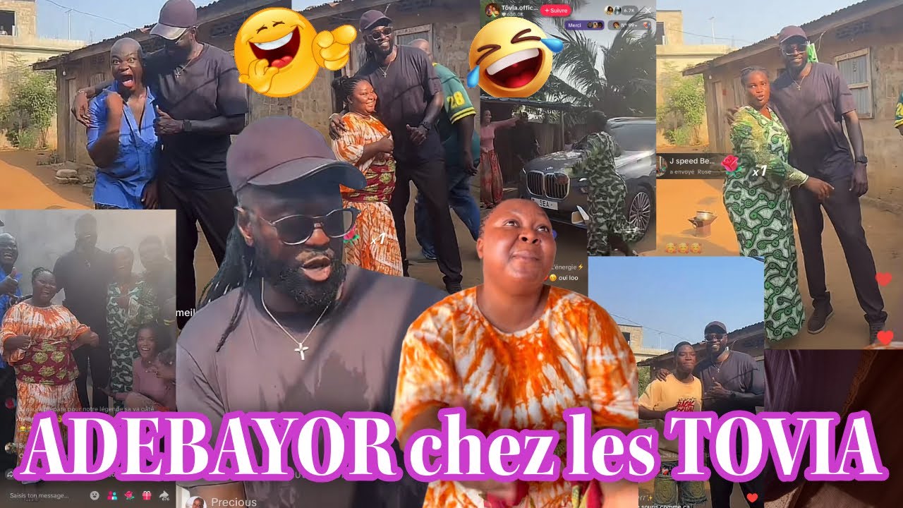 TOVIA , NORAH, JOJO L’OFFICIER, IBRAHIMA & TOTORINO : ADEBAYOR chez les TOVIA 😱🤣// Nouvelles vidéos🤣