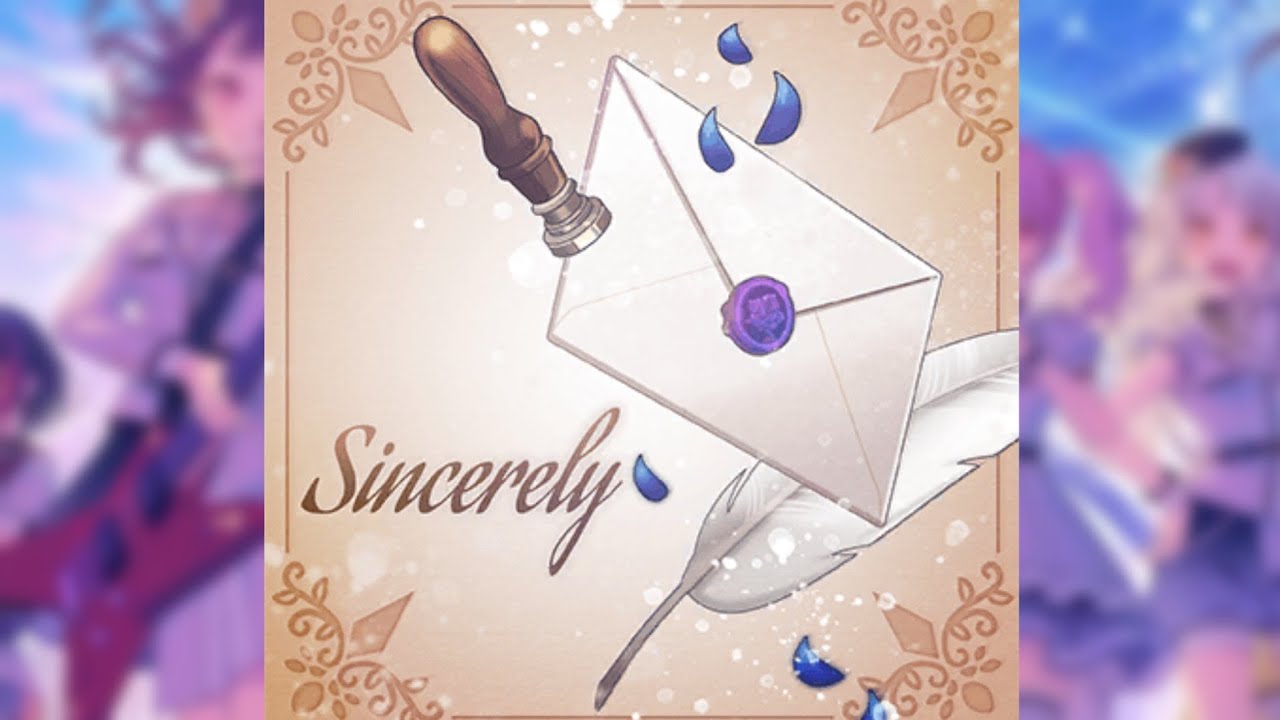 【バンドリ】Sincerely [Roselia] 바이올렛 에버가든 op