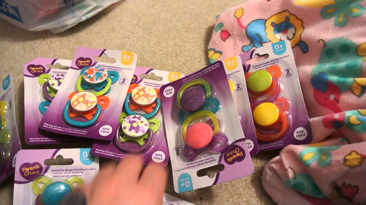 first reborn haul of 2016!!! mostly pacifiers and diapers!!!