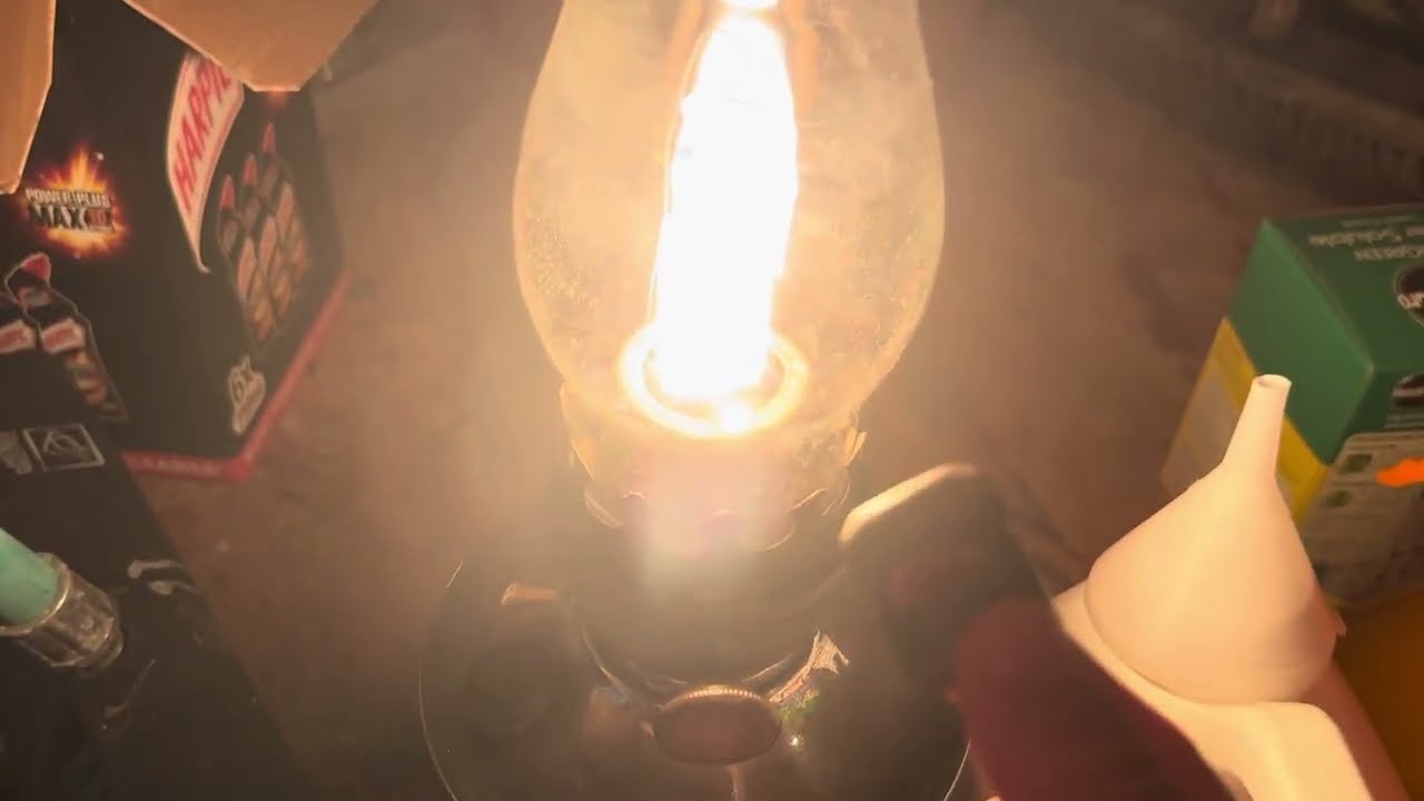 Famos 120 cp oil lamp (part 2)- Argand oil lamp