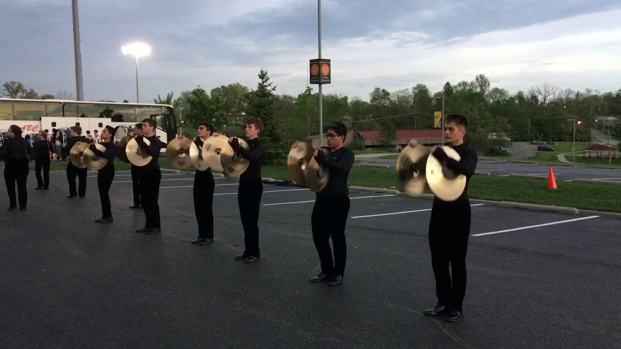 Escambia Cymbal Line 2017 wgi