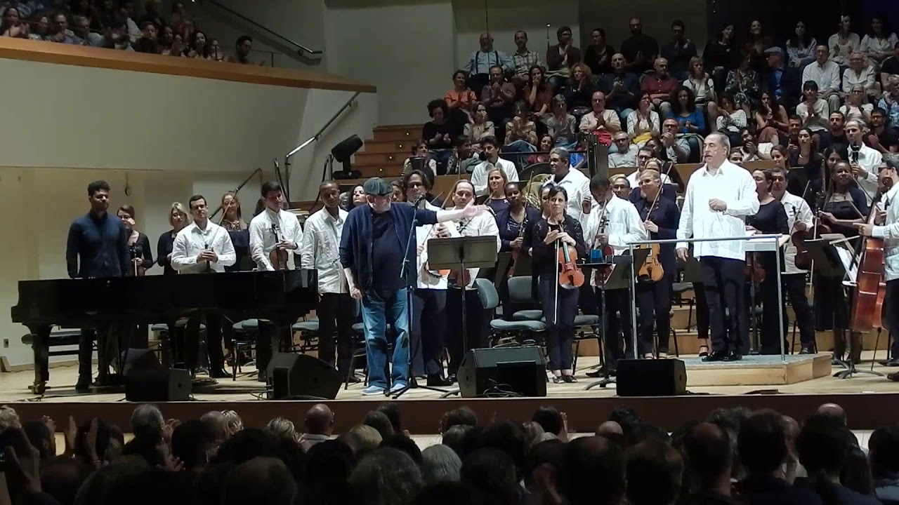 Silvio Rodríguez, Niurka González y Orquesta Sinfónica Nacional de Cuba en Valencia,  España