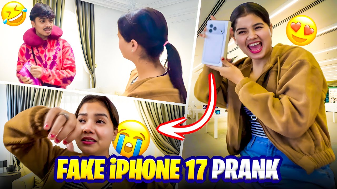 Fake iPhone 17 Prank 😳❌