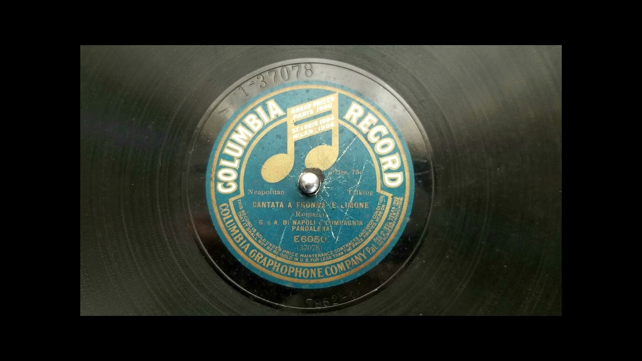 Cantata a Fronna 'E Limone- G. and A. Di Napoli e Compagnia Pandalena