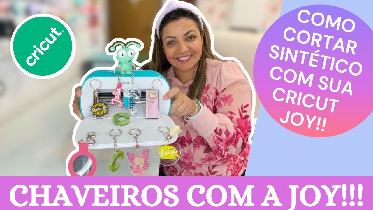 Chaveiros com a Cricut Joy