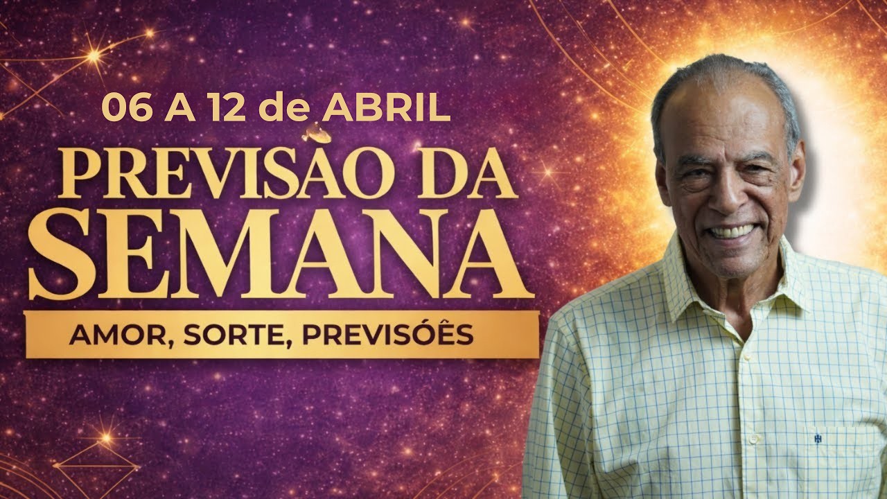 Hor&oacute;scopo semanal de 6 a 12 de Abril | POR JO&Atilde;O BIDU