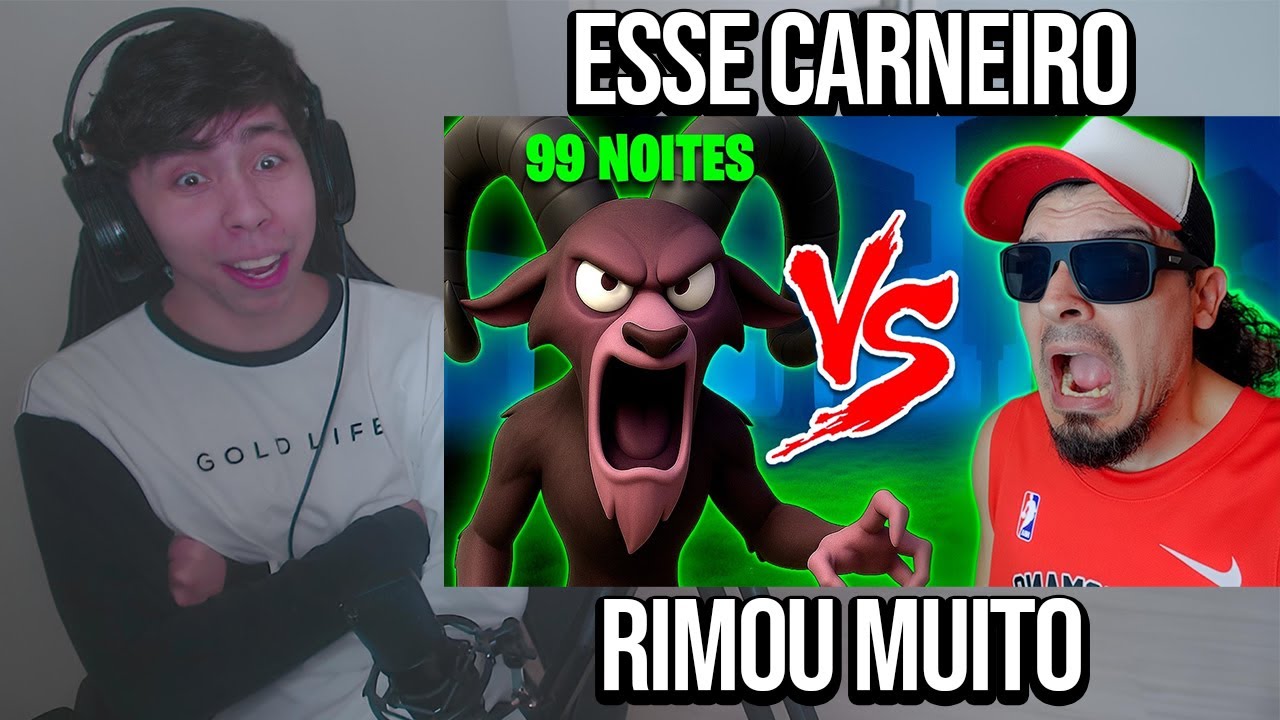 React Carneiro (99 Noites) VS Brutusmano - Batalha de Rap