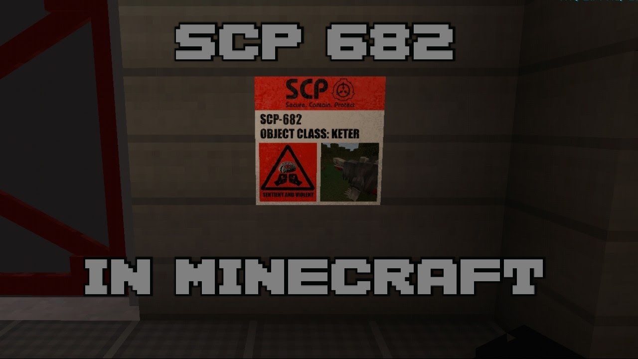 How To Make SCP 682 Containment Chamber In Minecraft