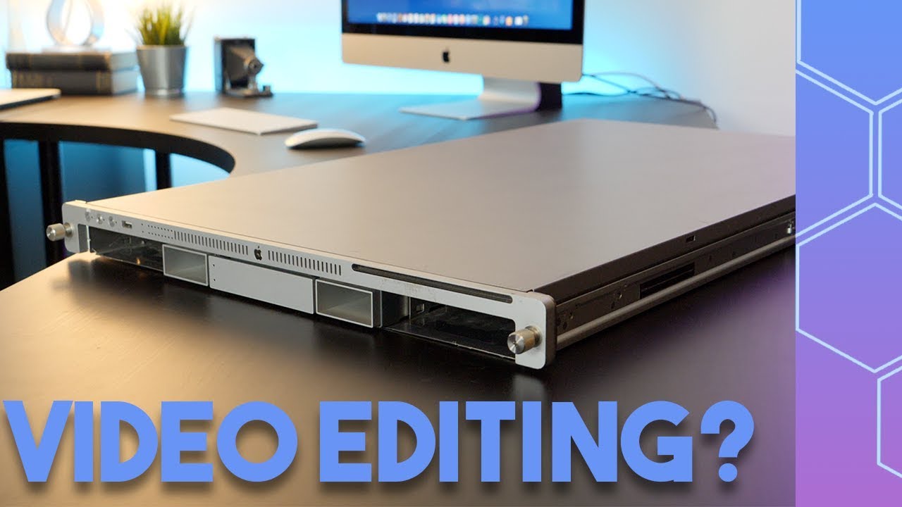 I turned an Apple Server into a cheap video editing workstation!