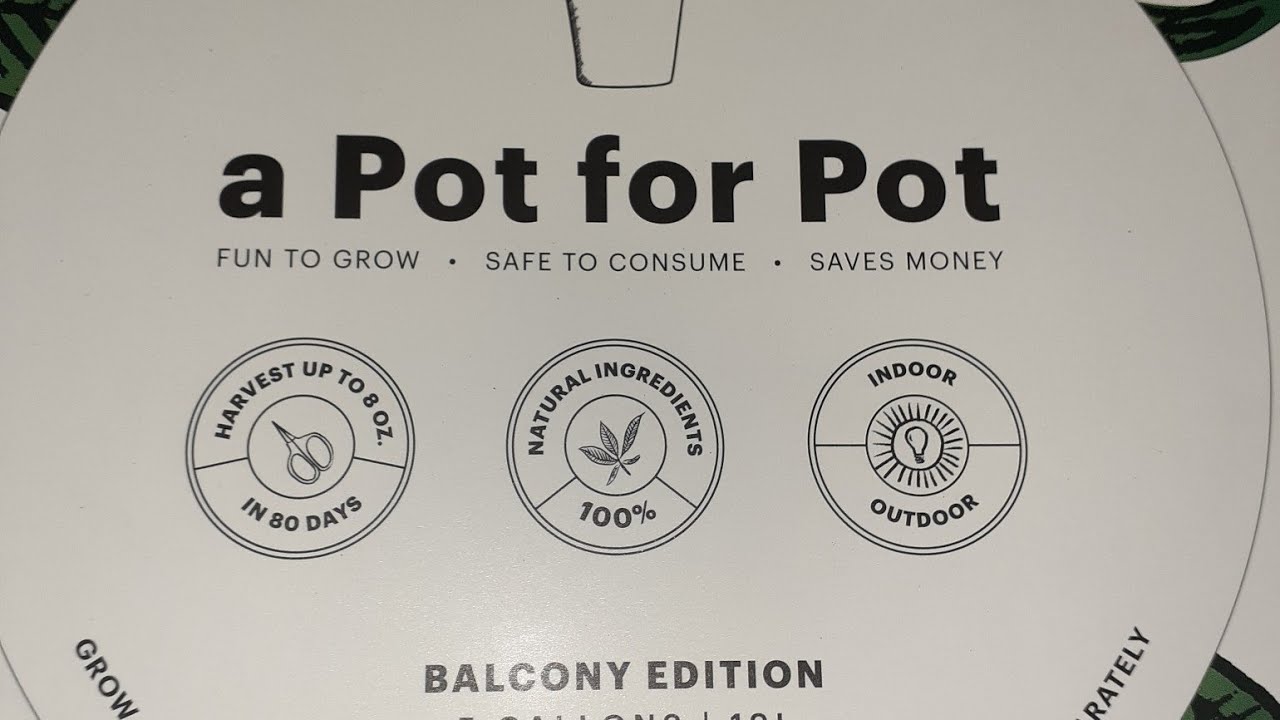 A Pot for Pot 5 gallon unboxing. Future grow