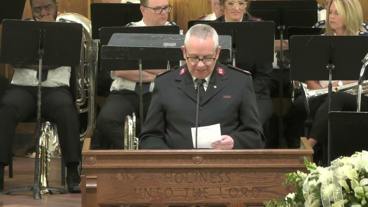 Tribute by Major Kris Wood @ Celebration of Life service for Samuel Mbaki Mbesi: