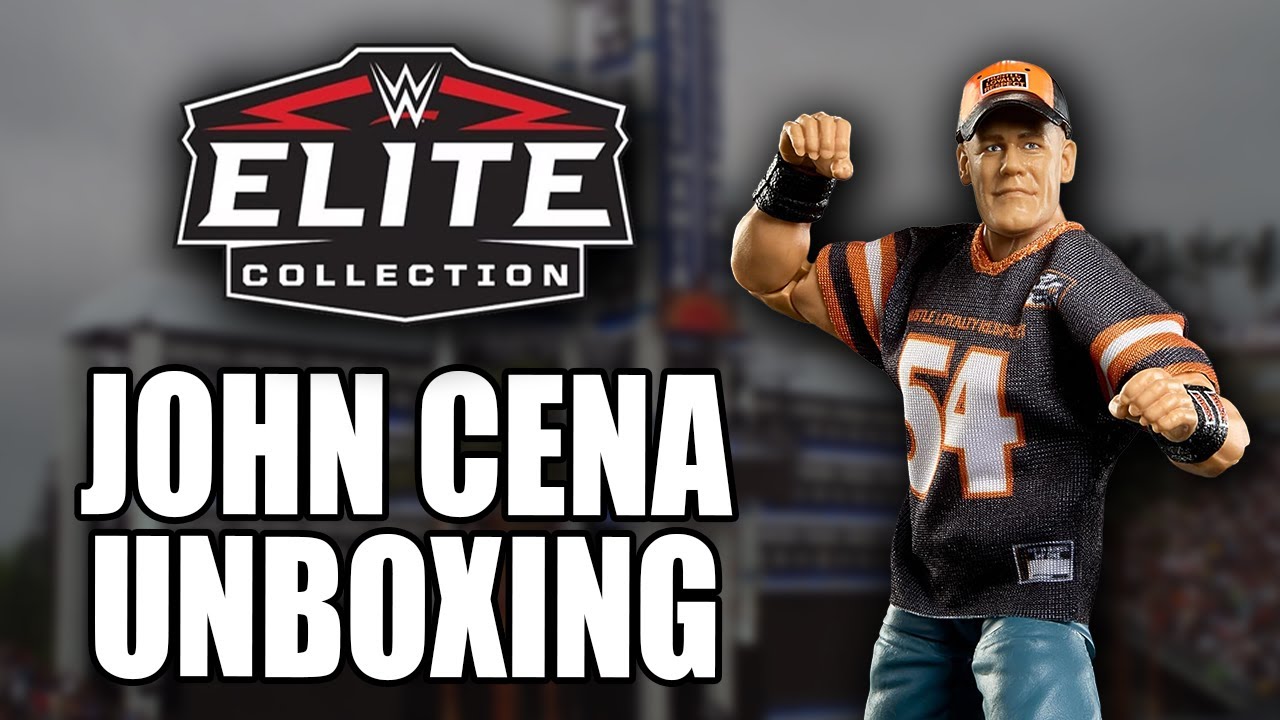 WWE John Cena Wrestlemania Elite Unboxing | Español