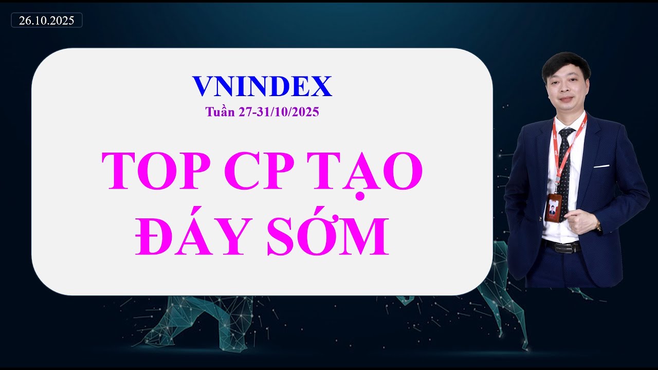 #720: Vnindex week 10/27-31/2025, has it bottomed yet? Which stocks are expecting this time?