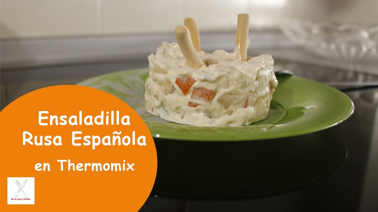 Ensaladilla rusa española en Thermomix | Tipica en los bares de Sevilla