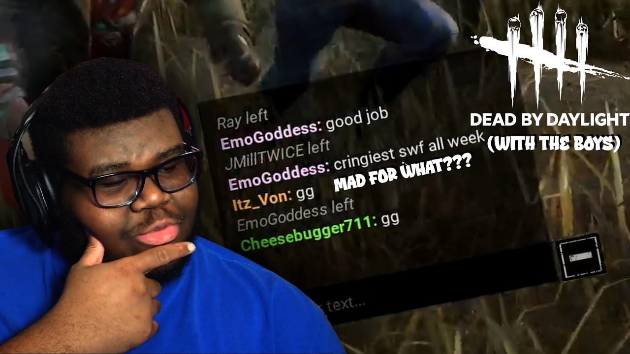 Mad because we are COOPERATING in a TEAM GAME??? | Dead By Daylight (WITH THE BOYS)