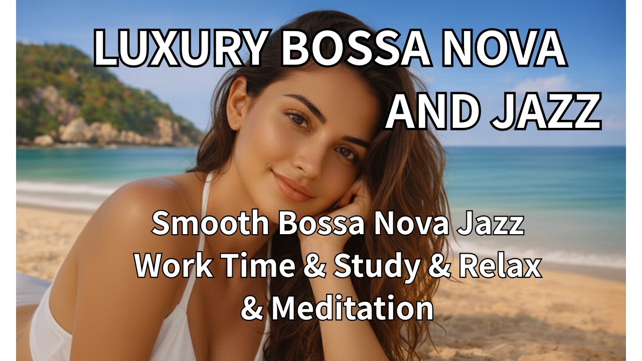 Smooth Bossa Nova Jazz Work Time & Study & Relax & Meditation / LUXURY BOSSA NOVA AND JAZZ