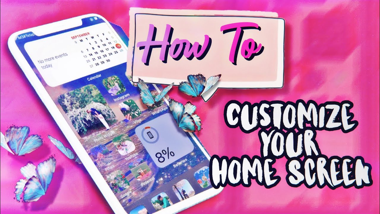 How to Customize your Home Screen with IOS 14!