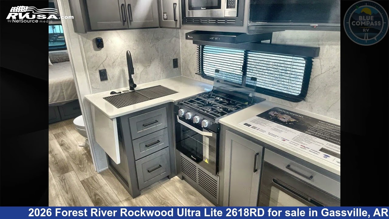 Unbelievable 2026 Forest River Rockwood Ultra Lite Travel Trailer RV For Sale in Gassville, AR