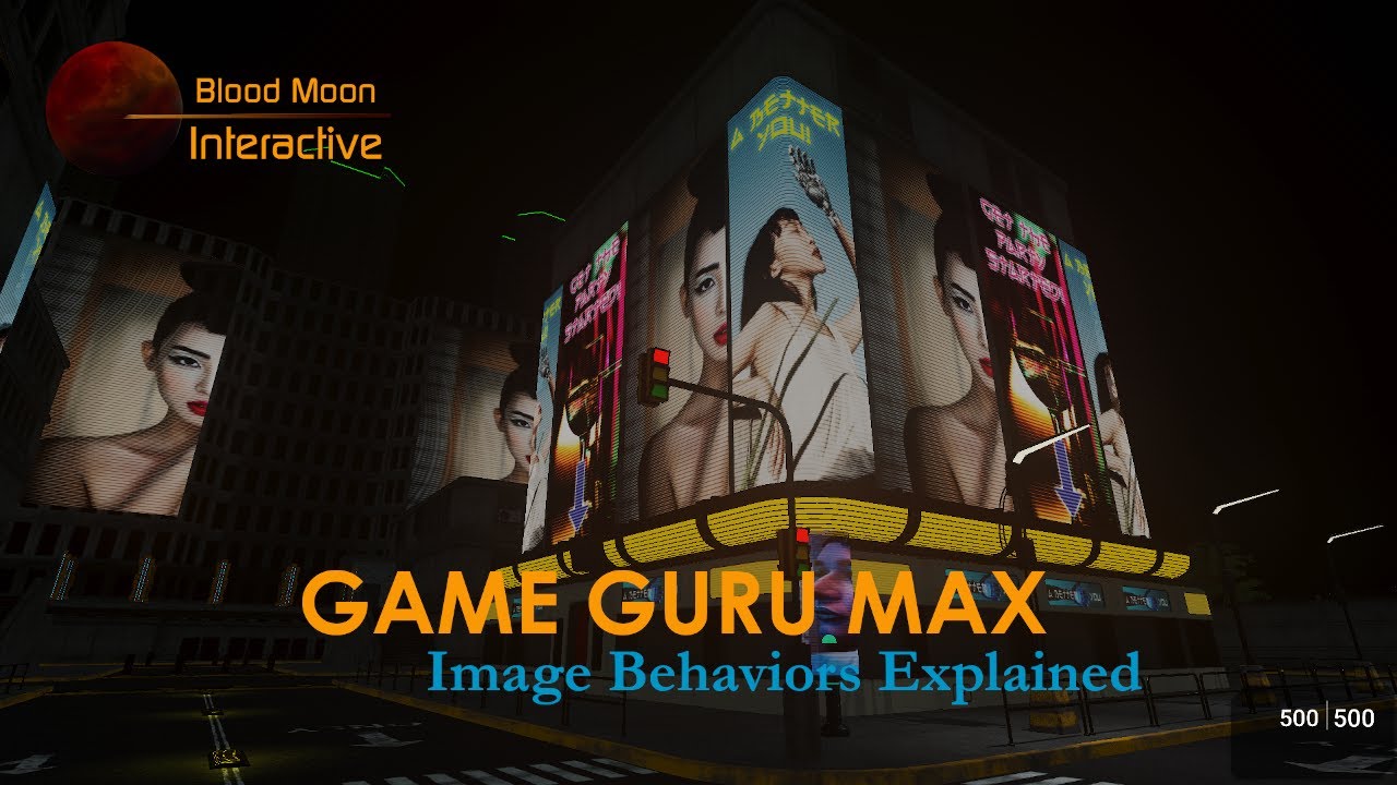 GameGuru Max Tutorial - Image Behaviors Explained