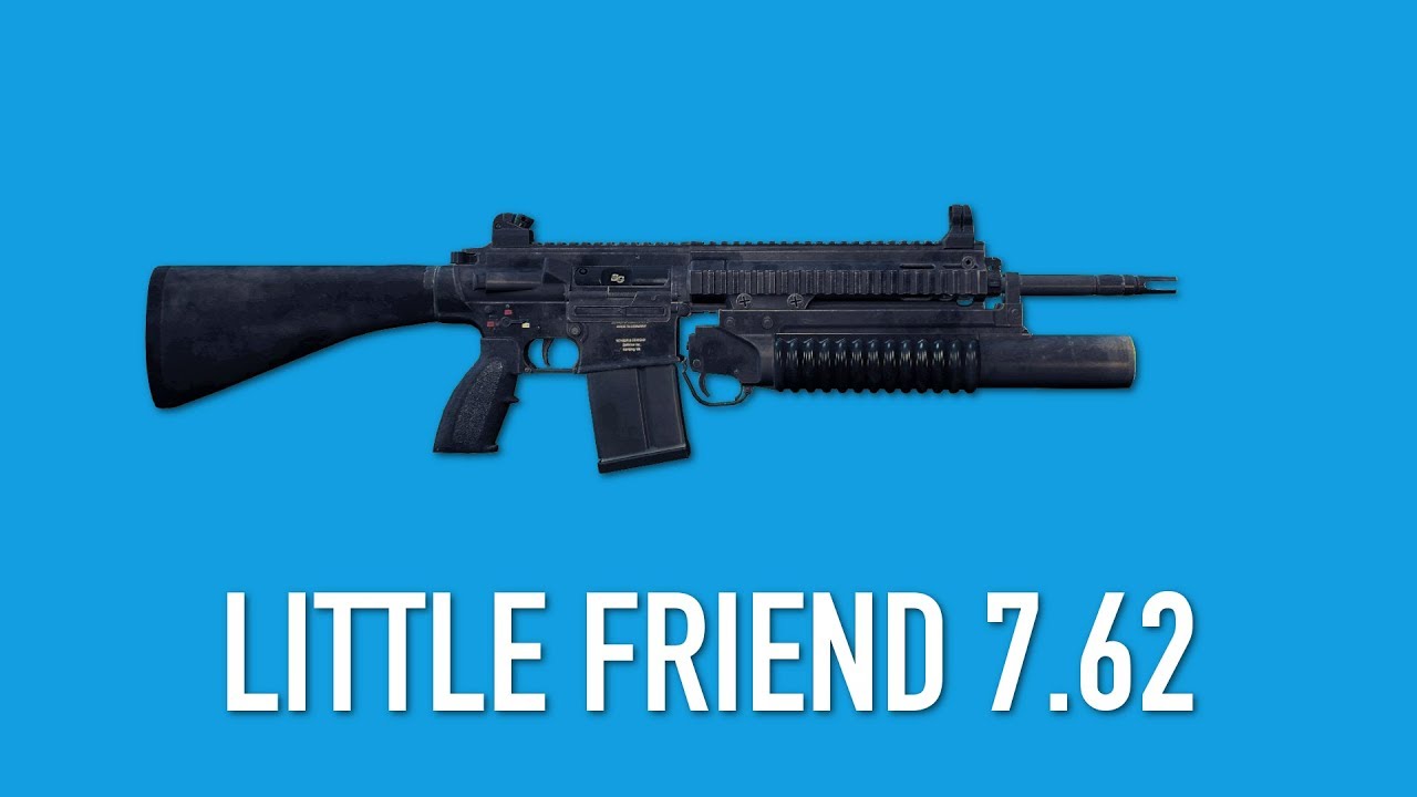 PAYDAY 2: Littlefriend 7.62 - Weapon Guide #11