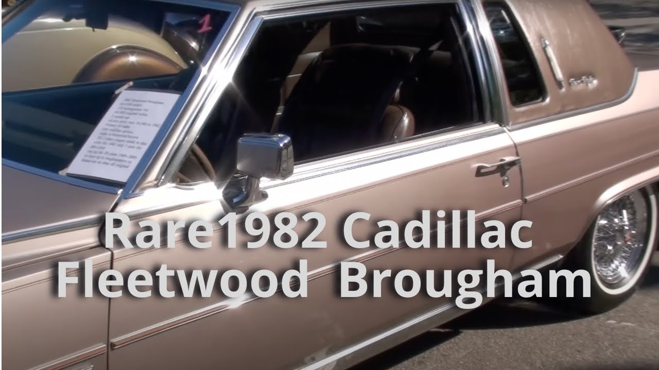 1982 Cadillac Fleetwood Brougham In Briarwood Brown