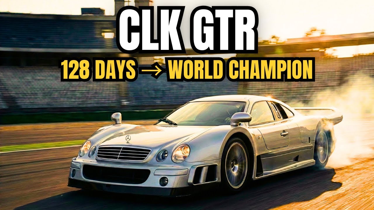 How MERCEDES Built a World Champion in 128 Days — The CLK GTR Madness