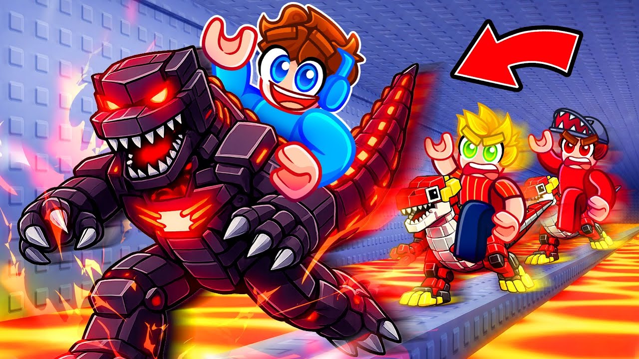 Vylepšuju DINOSAURUSE v Roblox Speed Dinosaur…