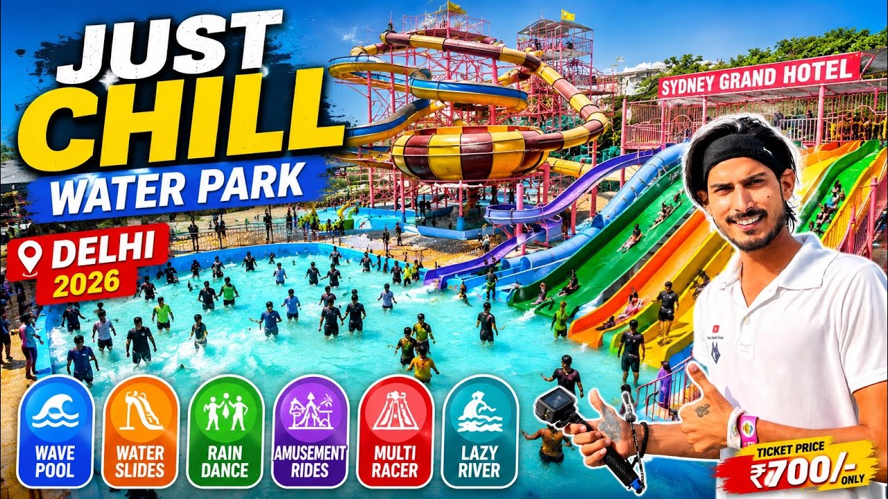 Just Chill Water Park 2026 | Just Chill Water Park Ticket Price 2026 | Complete Details Video 2026 🔥