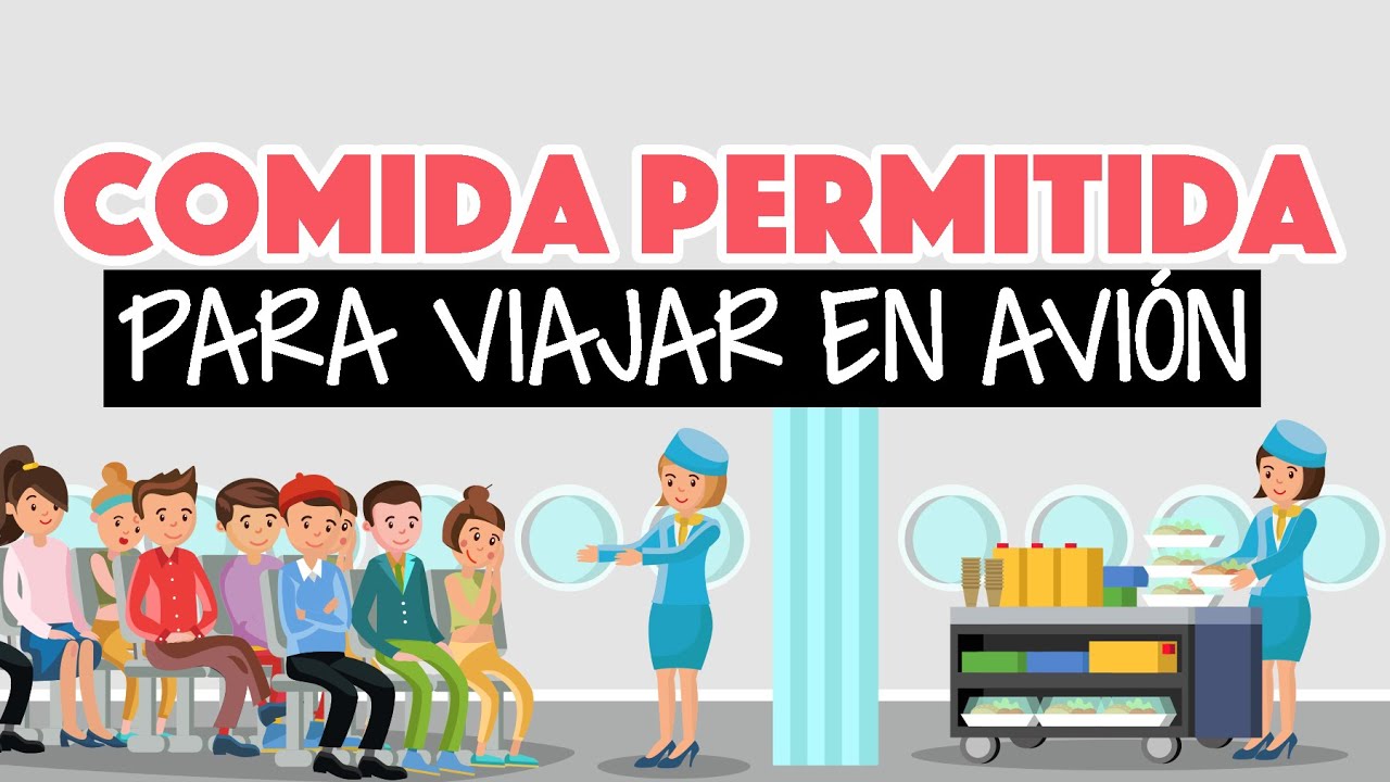 &iquest;Qu&eacute; comida puedo subir al avi&oacute;n? &iquest;Con qu&eacute; alimentos puedo viajar?