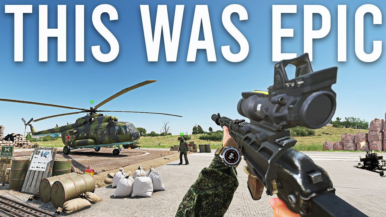 We built an EPIC Base in Arma Reforger...