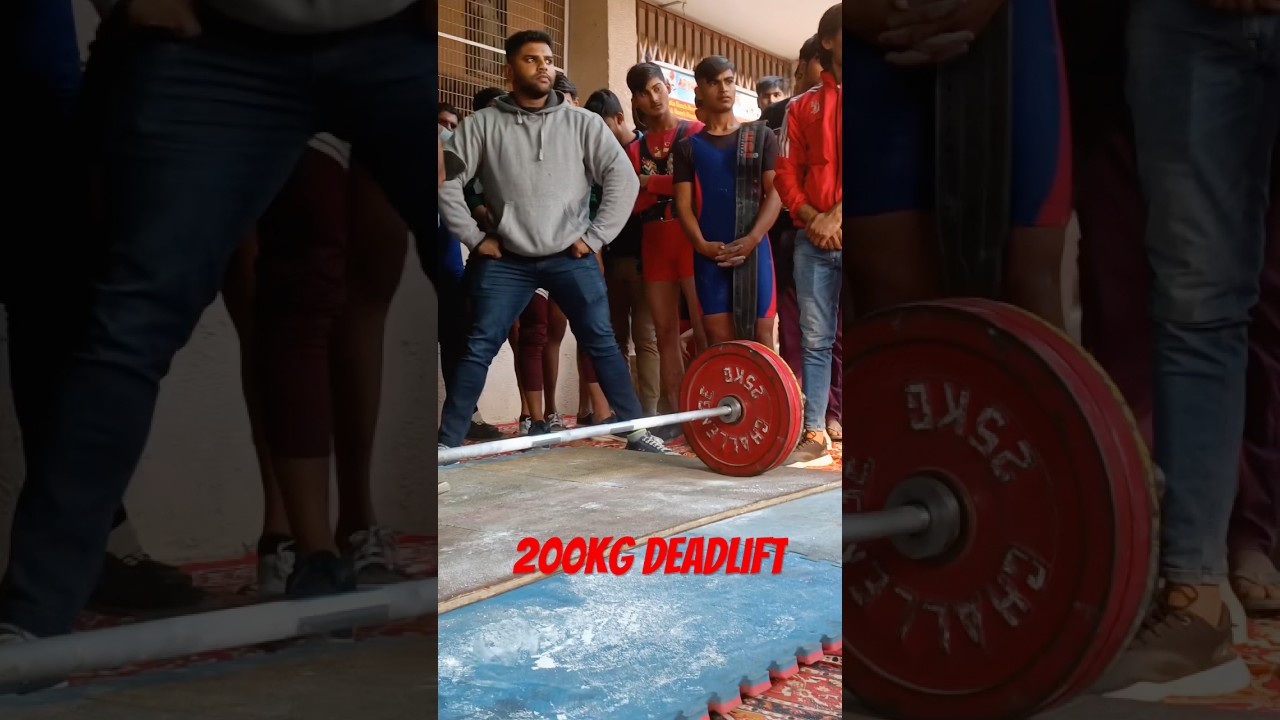 200kg Deadlift National selection game || Sonu Chauhan lifter || mini vlogs2.5  
