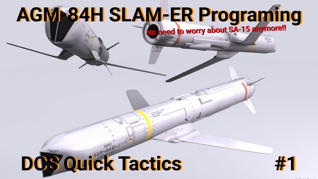 DCS Quick Tactics #1 | programing SLAM-ERs to get through SHORAD
