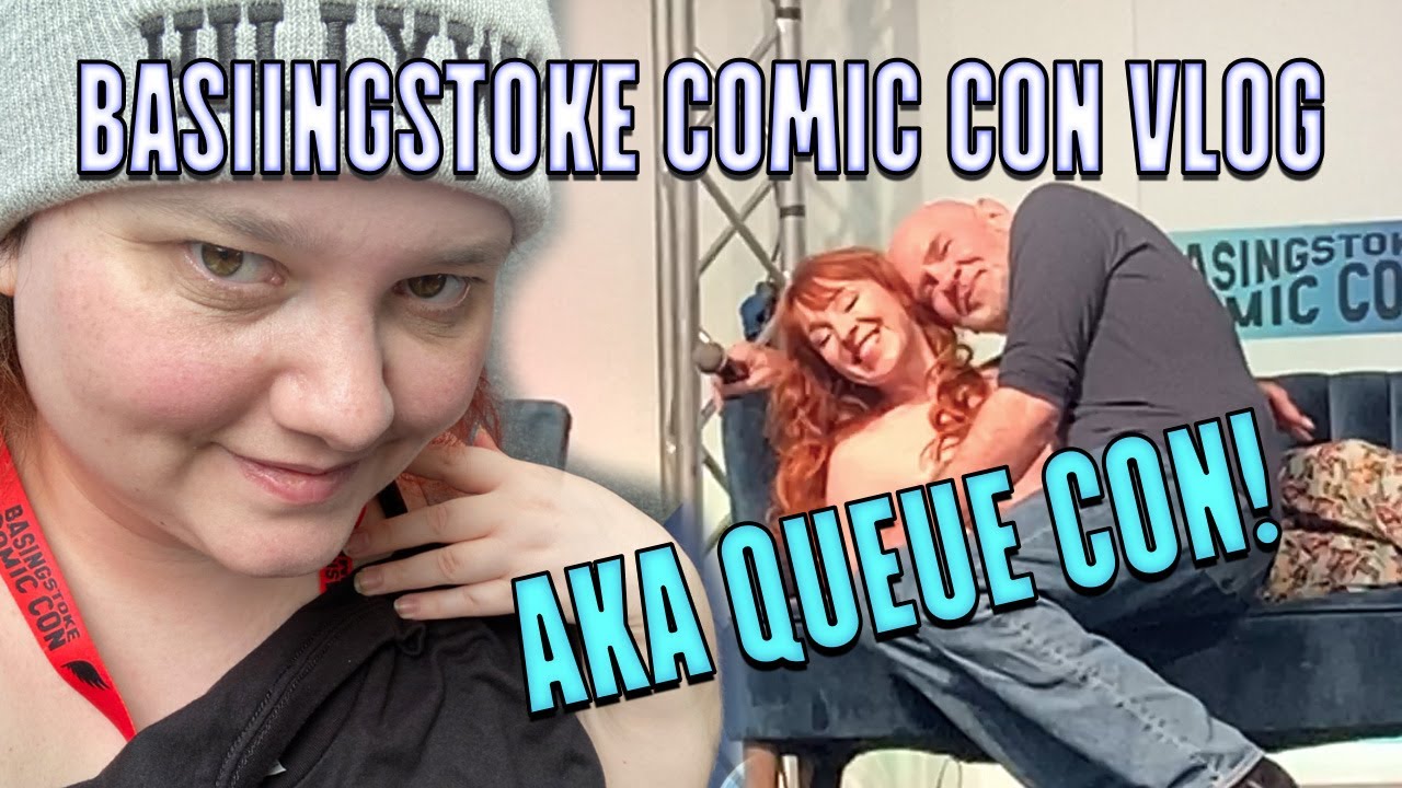 Queues, Chaos and Daleks | Basingstoke Comic Con Vlog